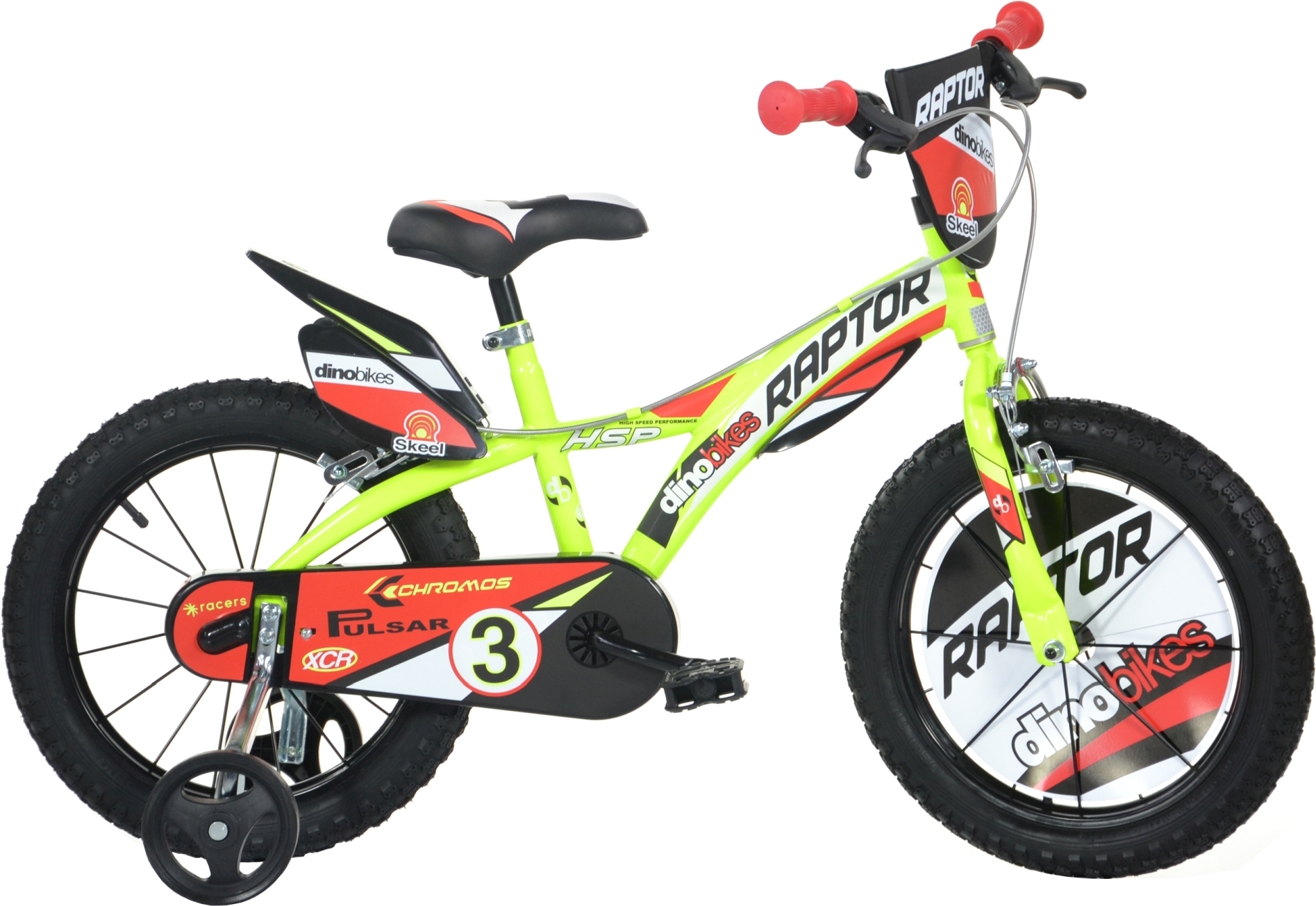 Dino Fahrräder Raptor 14" - Jungen Fahrrad