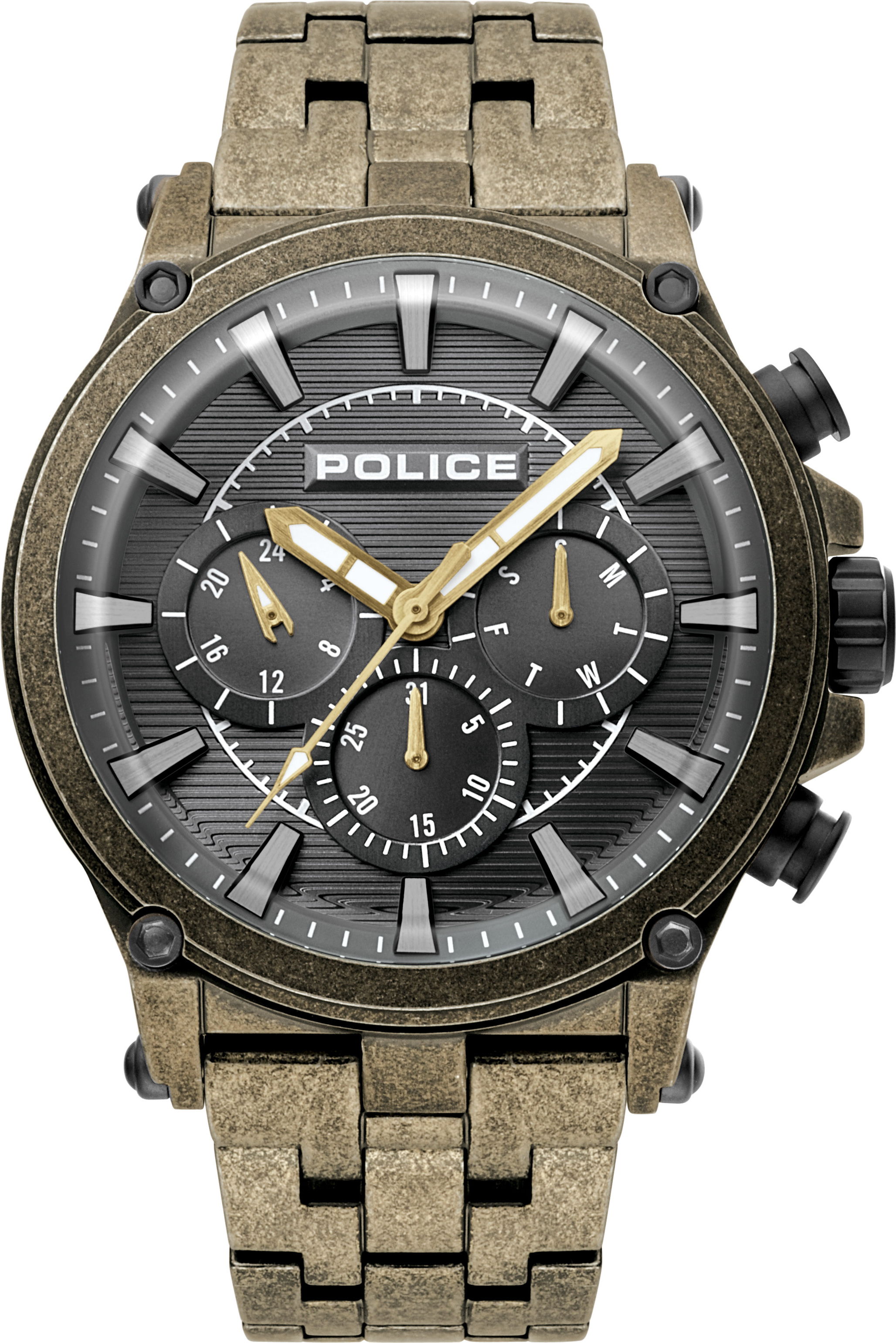 Pánske Hodinky POLICE PL15920JSQG-61M 47MM