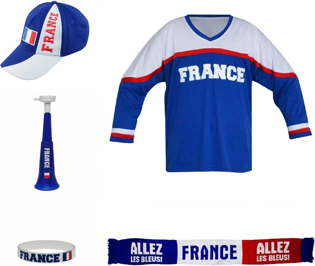 SportTeam SET - 5 Stücke FRANCE Kneipe-Paket Eishockey