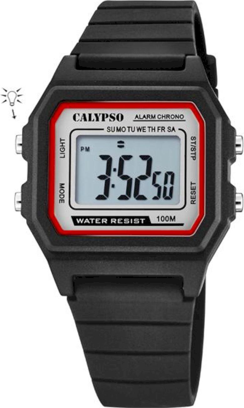 Calypso - Náramkové hodinky - Pánske - Chronograf - K5805/4 - DIGITAL CRUSH