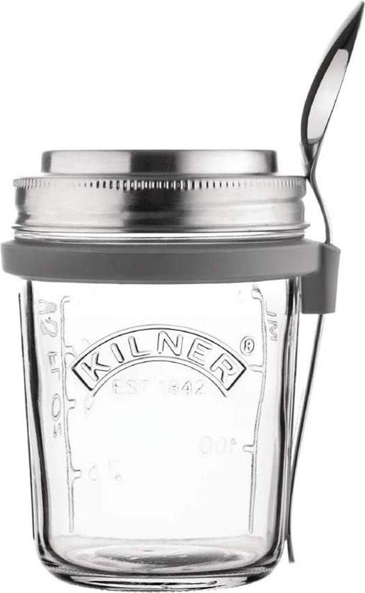 Merkloos Joghurtbecher zum Mitnehmen – Müslibecher – Müsli zum Mitnehmen 101405-0