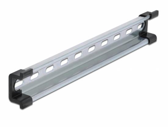 DELOCK horná lišta na klobúk 35 x 15 mm (25 cm) oceľ