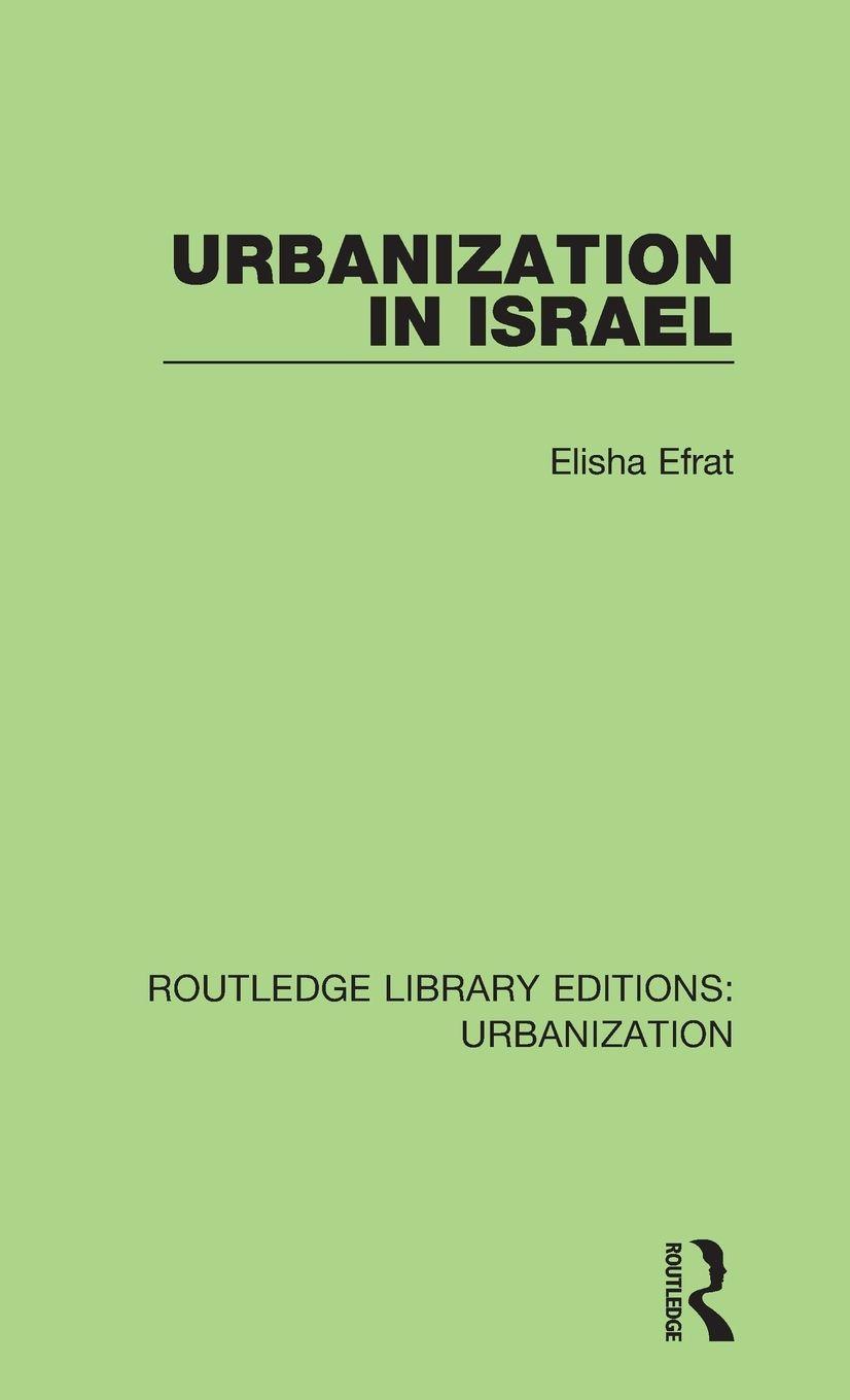 Sonstige Verlage Urbanization in Israel