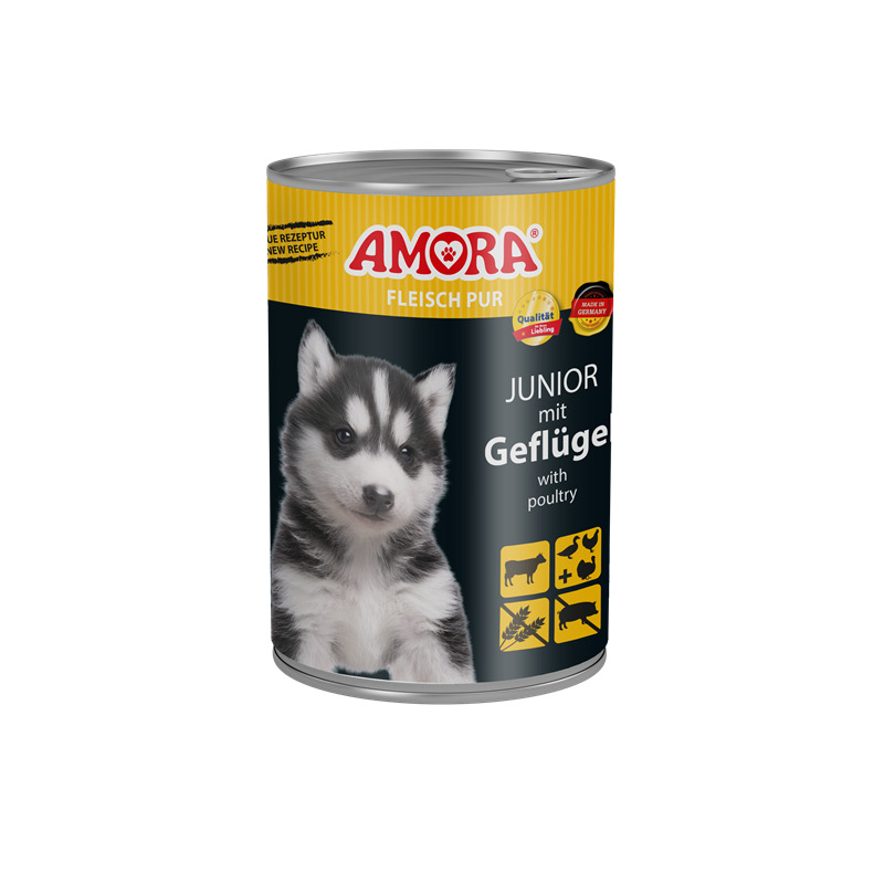 BTG Beteiligungs GmbH AMORA Dog Fleisch Pur Junior 400g