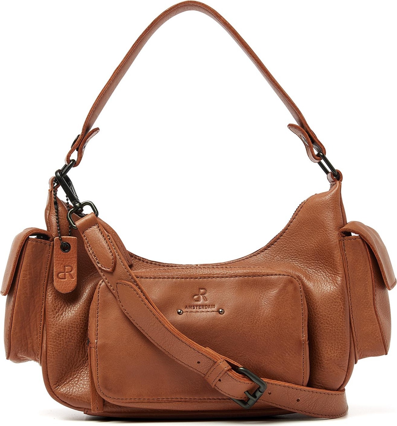 dR Amsterdam Hand-Schultertasche | Damen Umhängetasche | Handtasche Damen | Umhängetasche Damen | Tampa - 933737 Camel