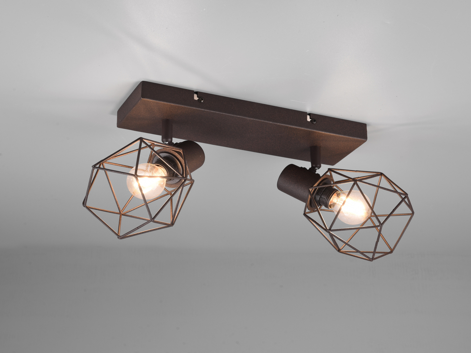Meine Wunschleuchte Industrielampen Deckenstrahler Gitterlampen Deckenleuchte Industrial Flurlampen SP1CAGE02R