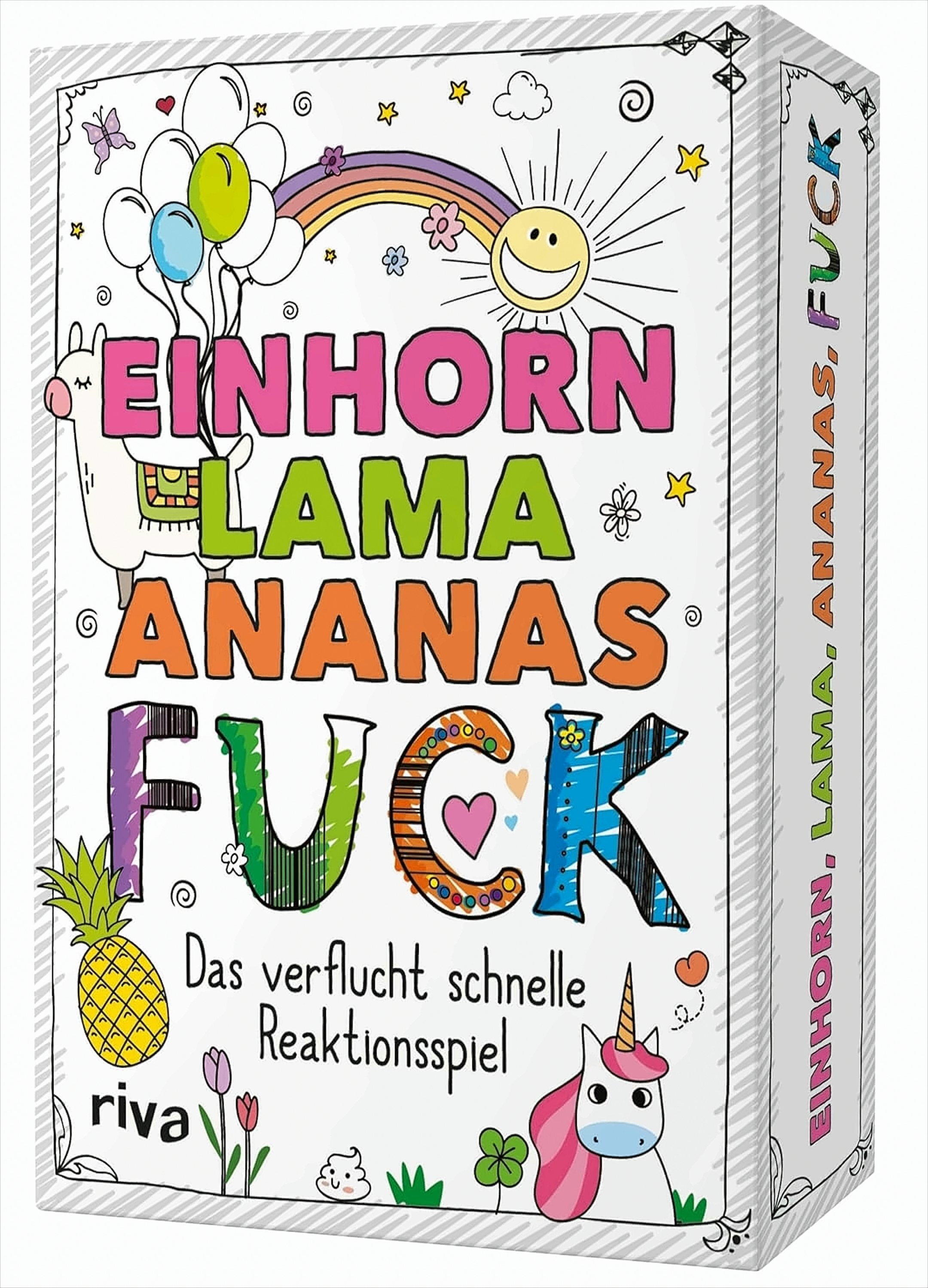 Riva Einhorn, Lama, Ananas, FUCK: Das verflucht schnelle Reaktionsspiel 16095655