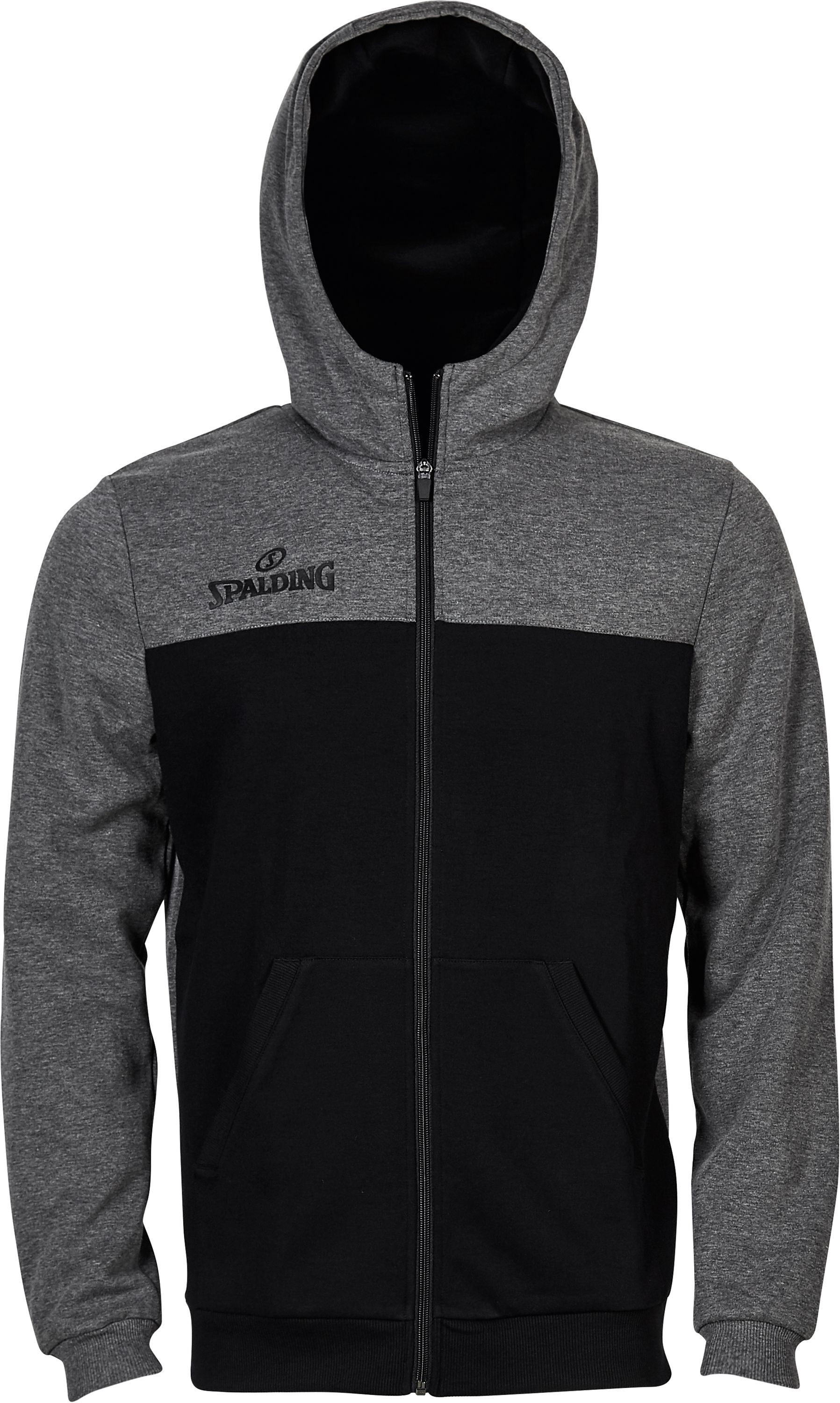Spalding Street Series: Jacket Basketball Jacke Grau, Kleidergröße:S 300700701