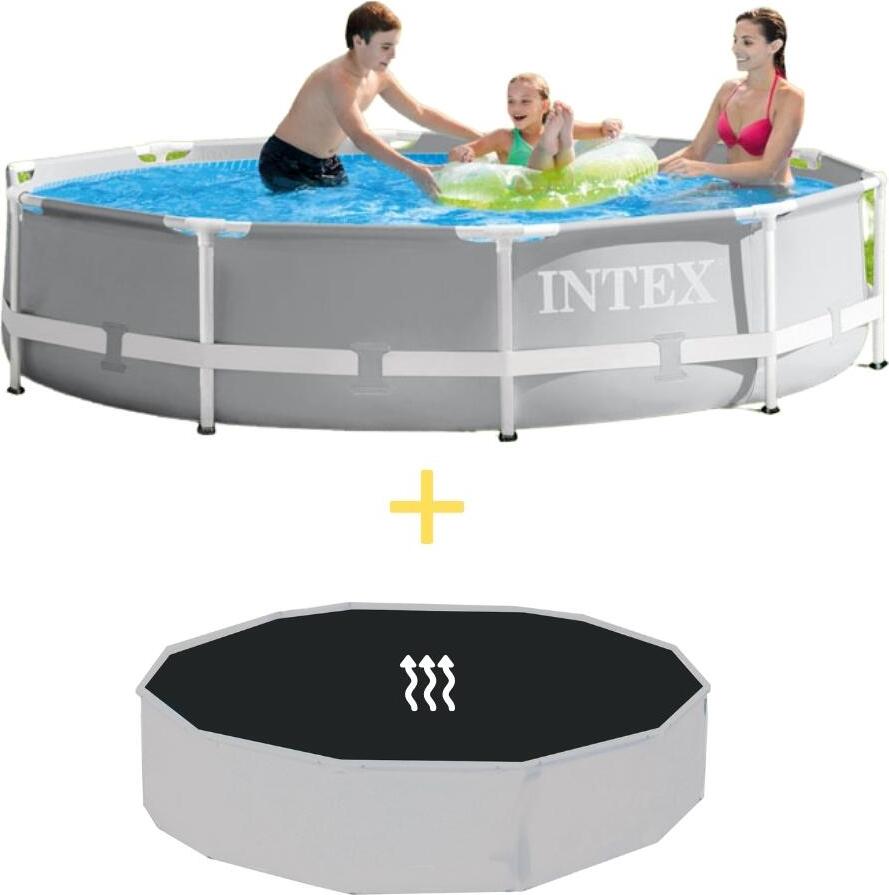 Bazén Intex Prism Frame - 305 x 76 cm - vrátane solárnej plachty