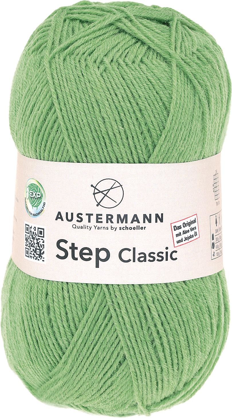 Austermann Step Classic Uni Farbe: 1019 grün