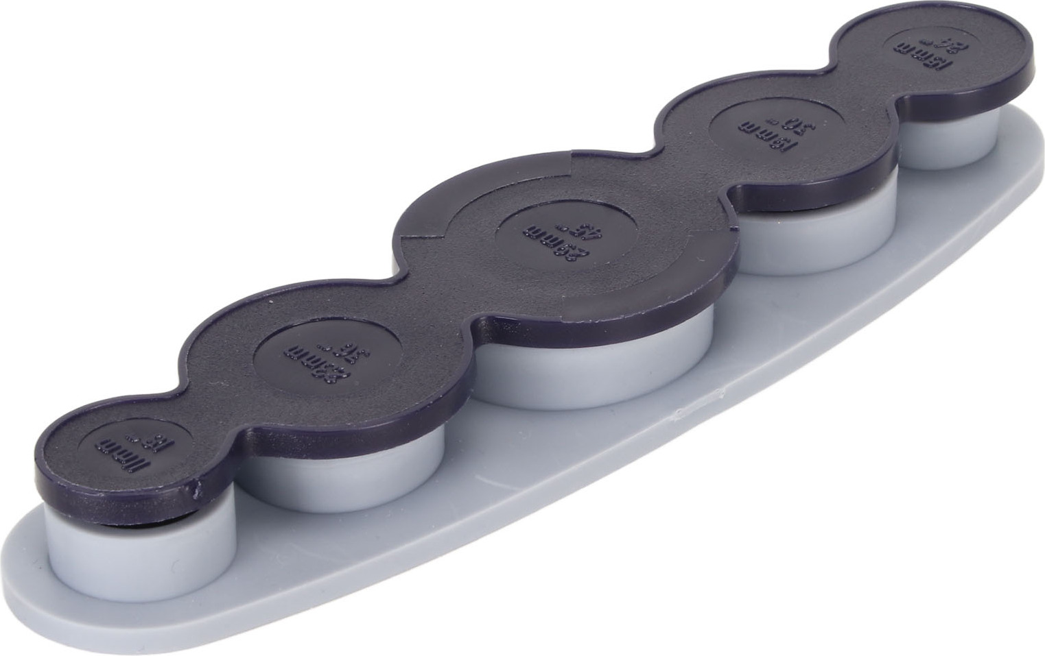 Gistuch Self Cover Button Tool 5 Größen DIY verhindern Verformung universell für das Stickeln