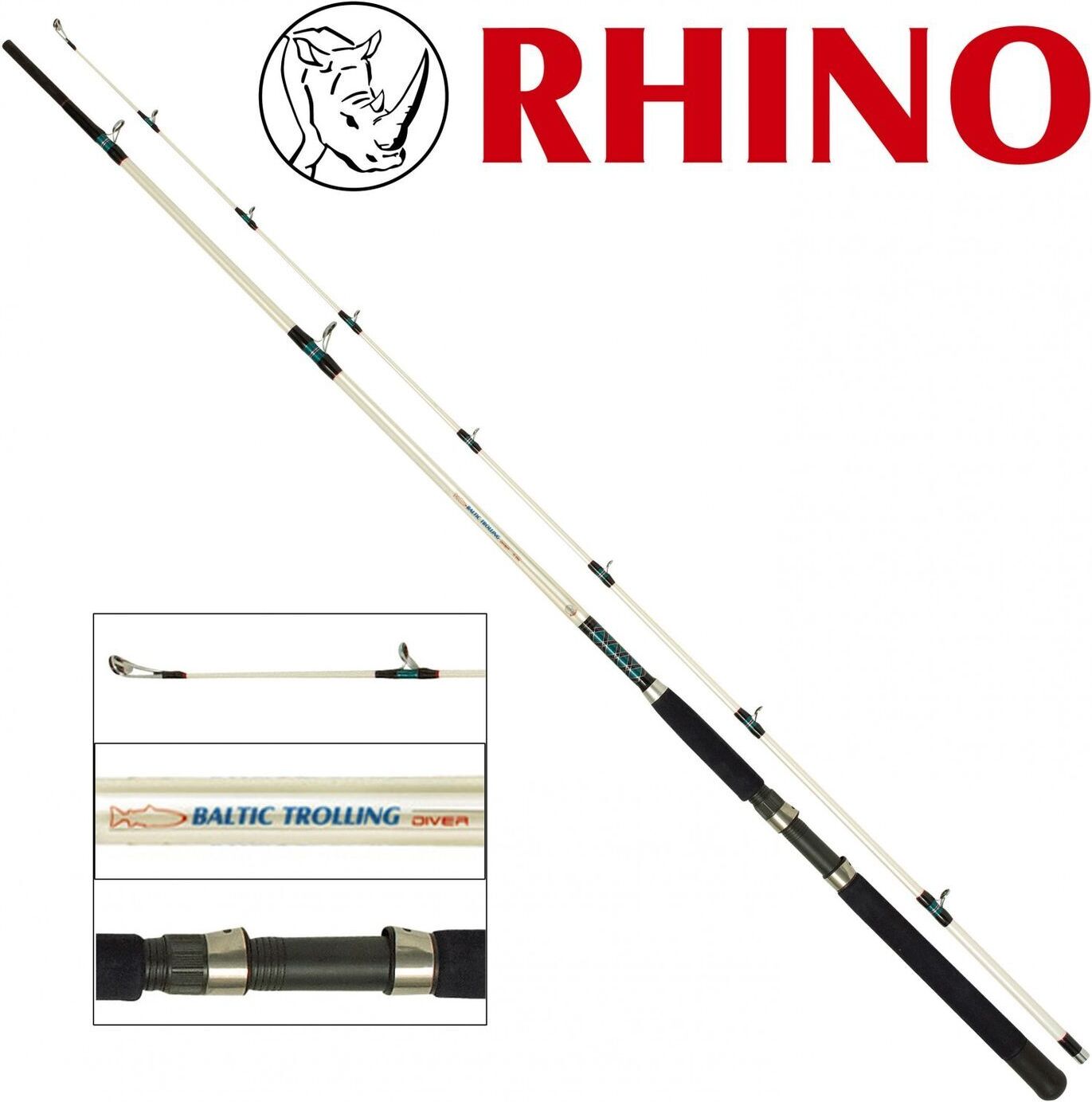 Rhino Baltic Trolling Diver 2,85m 15-25lb Trollingrute 1459285-aus
