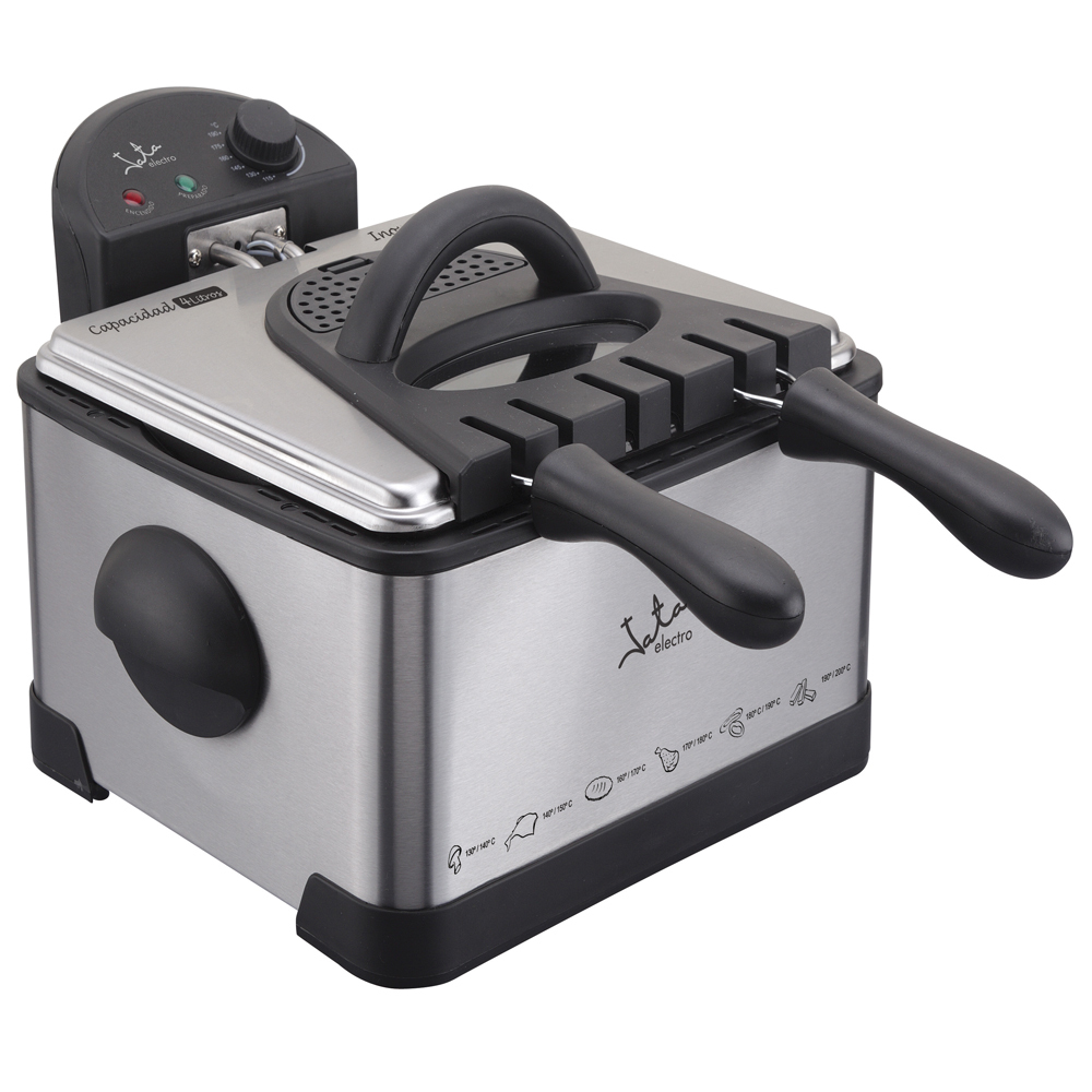 Fritteuse JATA FR700 4 L Rostfreier Stahl S0401055