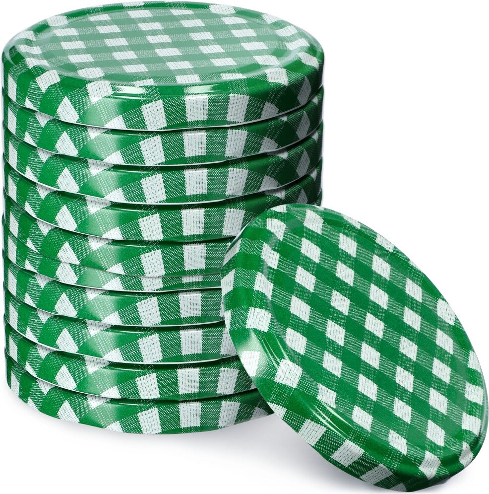 Lot De 24 Bocaux Conservation 500ml - Couvercle à Visser Ø82mm, Pour Confitures, Légumes
