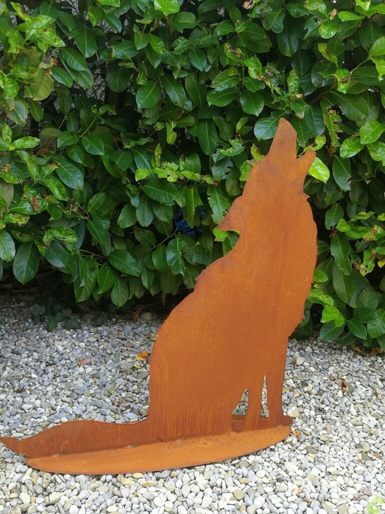 Saremo Edelrost Wolf heulend