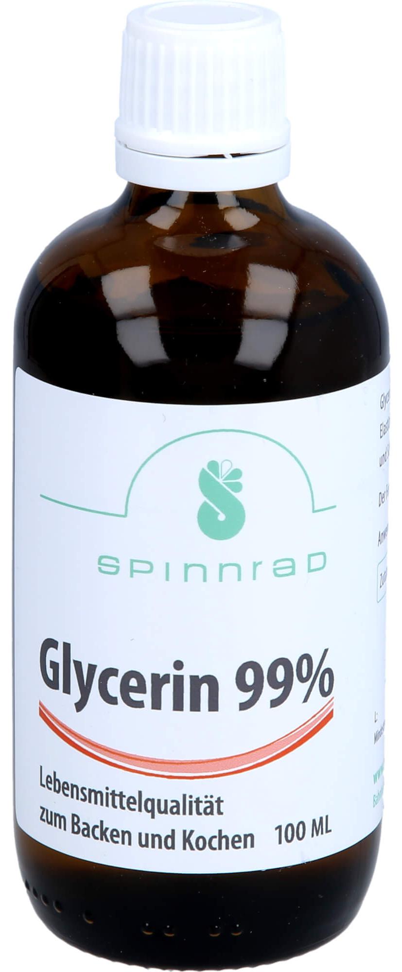 SPINNRAD GMBH Glycerin 99 % pflanzlich zum Backen, 100 ml FLU 14251898