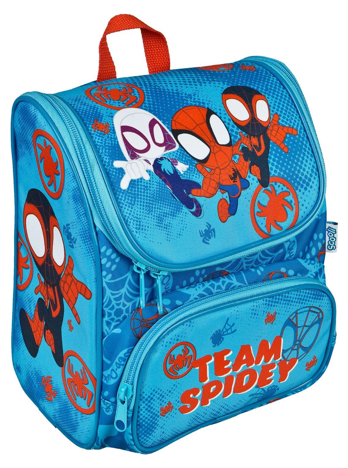 Scooli Rucksack Cutie Prescool Backpack 6,5L Spidey hellblau SPYD8243