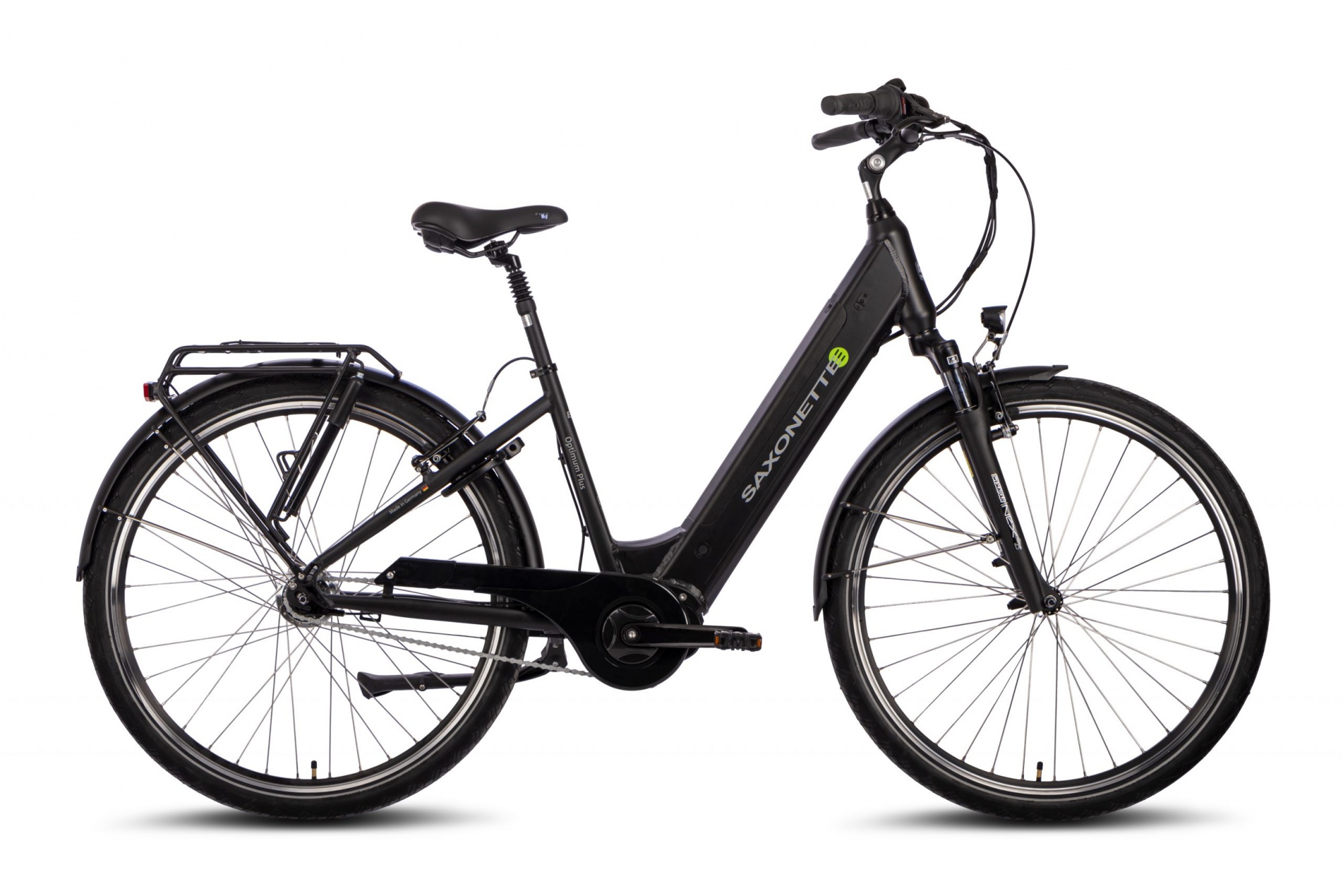 SAXONETTE Optimum Plus E-Bike schwarz - 50 cm