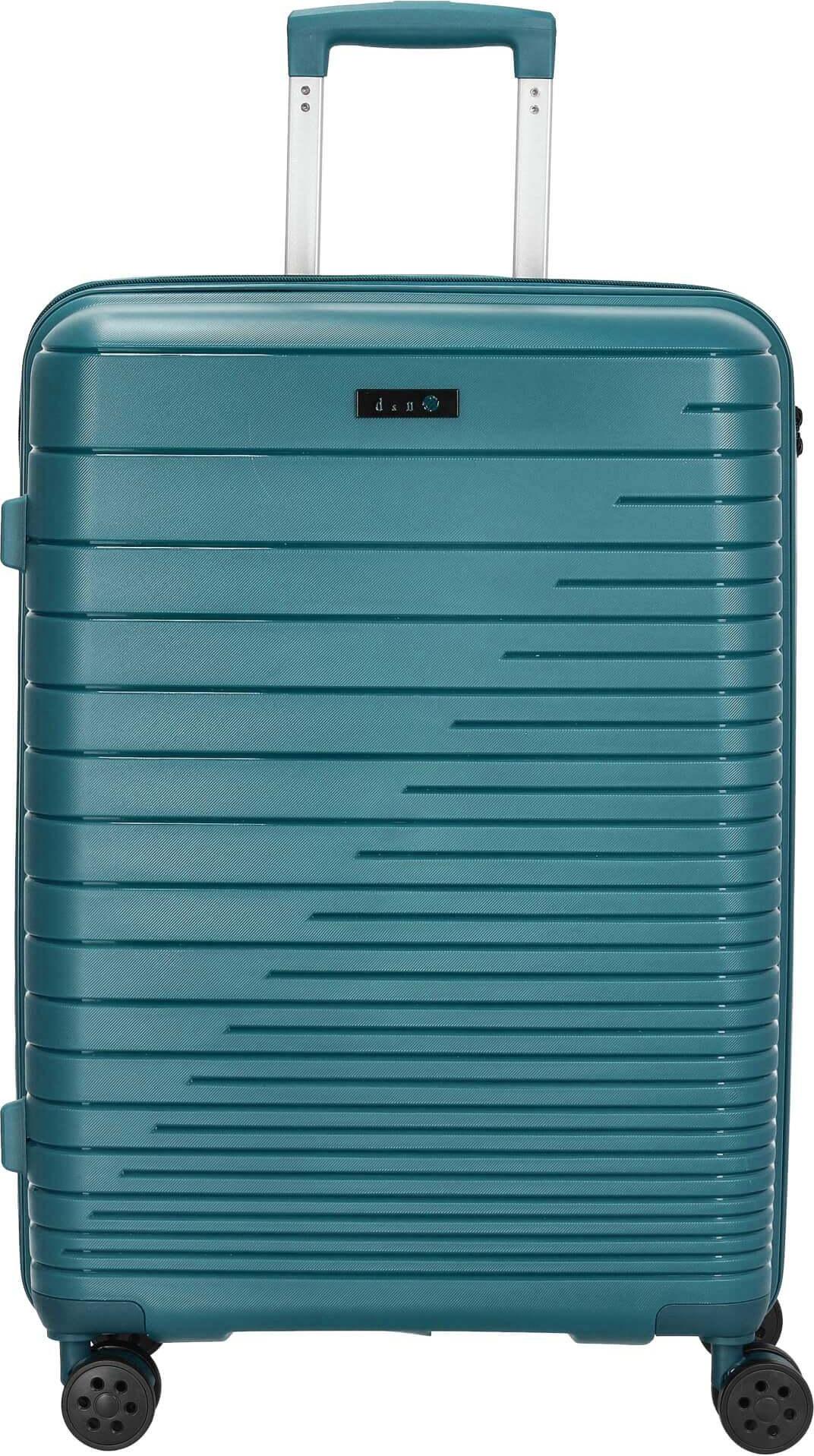 d & n lederwaren d&n Travel Line 4600 4 Rollen Trolley M 65 cm 4660-16