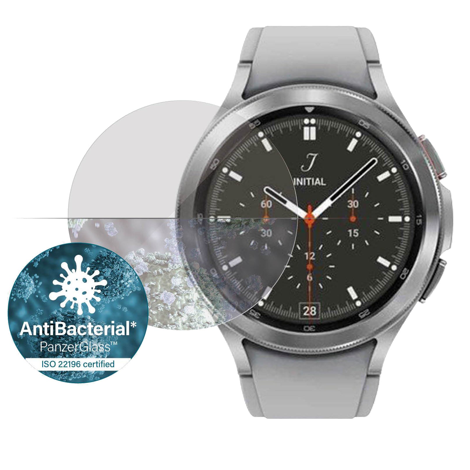 Ochranné sklo Panzerglass Screen Protector na Samsung Galaxy Watch Classic 4 42 mm