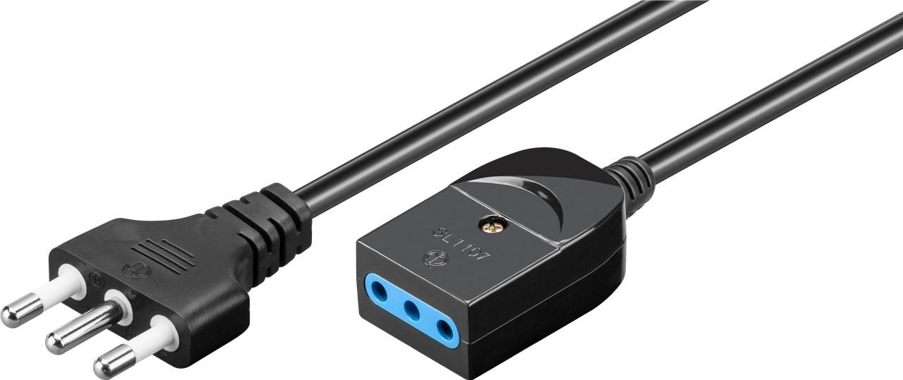 Goobay 10262, 3 m, Netzstecker Typ L, Netzstecker Typ L