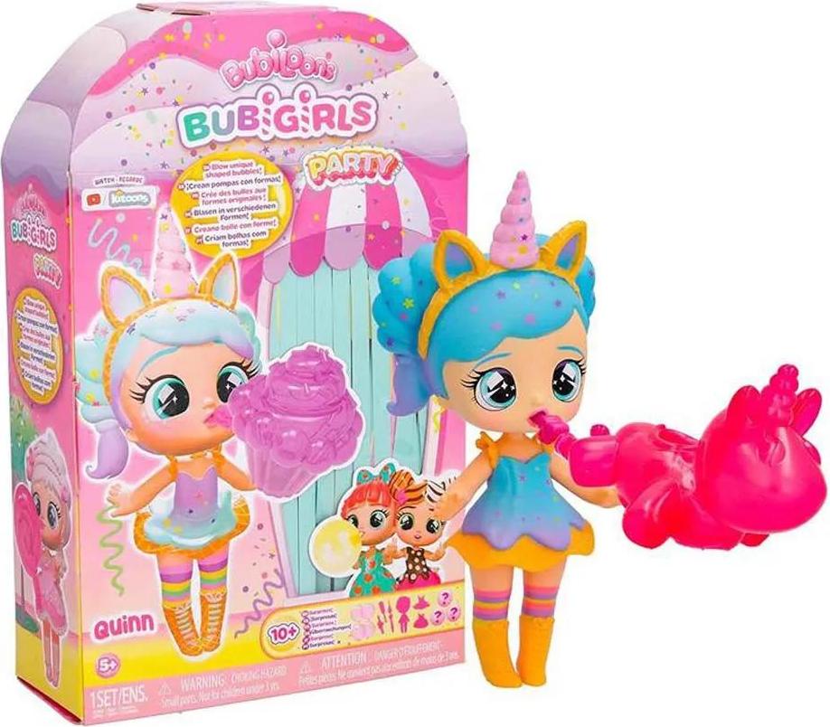 Imc Toys Quinn Bubiloons Bubigirls W1 Puppe Rosa Kinder Rosa One Size