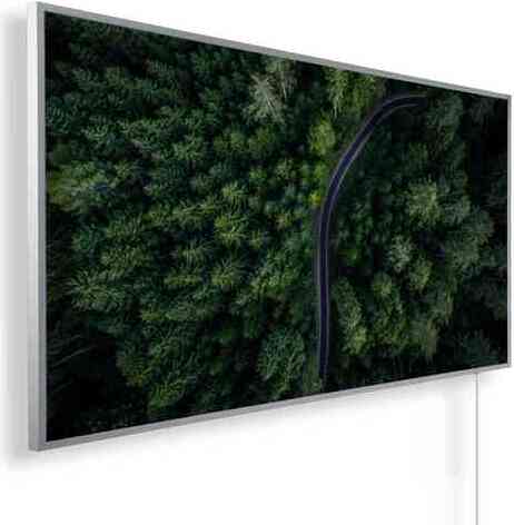 Könighaus Infrarot KÖNIGHAUS Panorama Infrarotheizung 1200W - Waldstraße mit Smart-Thermostat und App Panorama-Serie_P_1200_16_Waldstraße+Smart