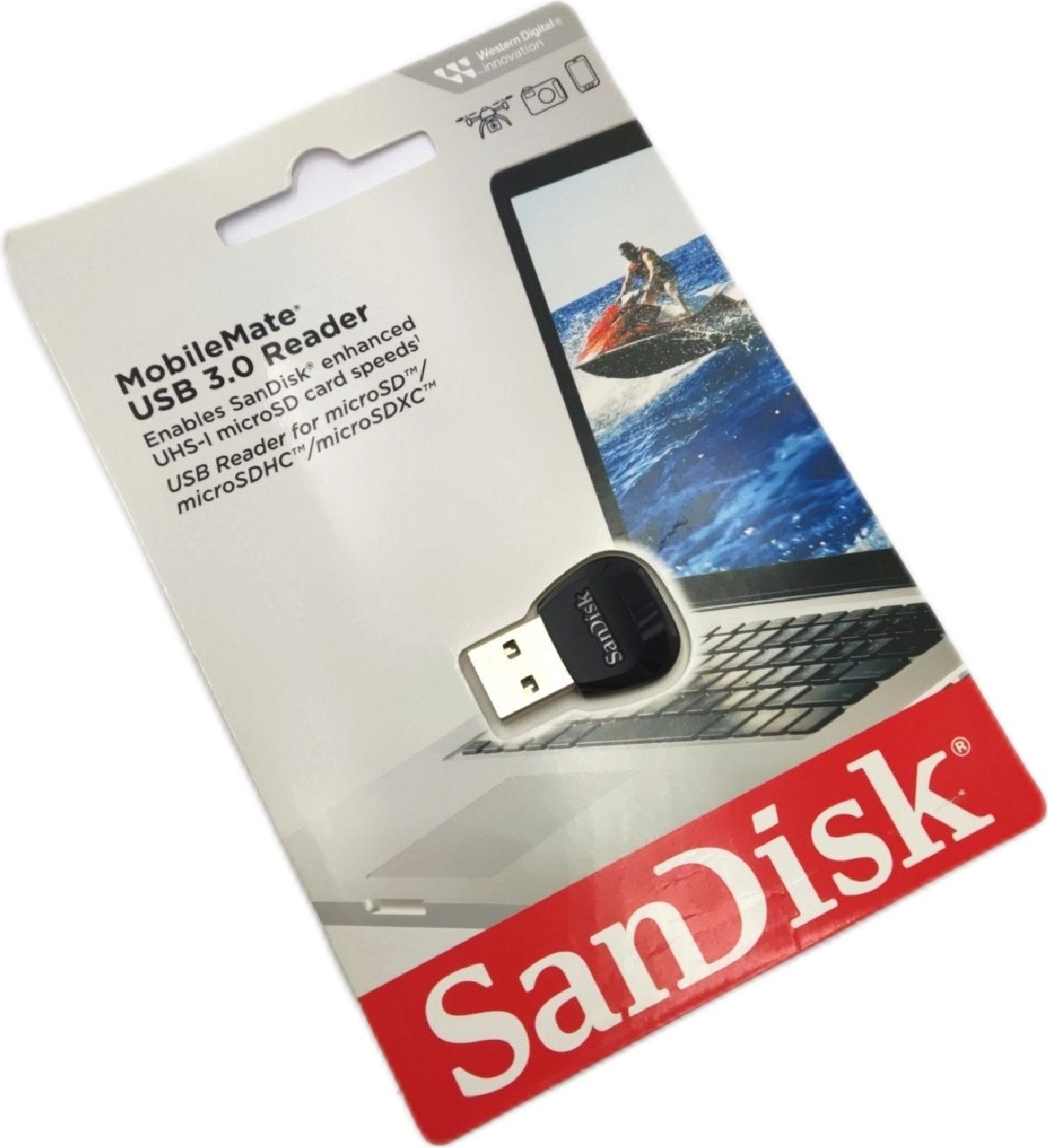SanDisk MobileMate USB 3.0 čítačka pamäťových kariet microSD kompaktná
