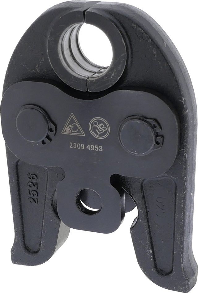 FLUXON Pressbacke U Profil 25mm Rohr Stahl Presszange Pressbacken U25