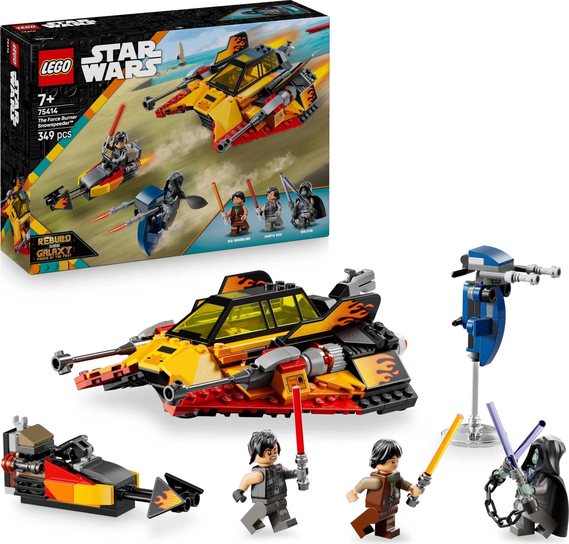 LEGO Star Wars Snežný spíder Force Burner, Stavebnica, 7 rok / roky, Plast, 349 kusov, 482 g