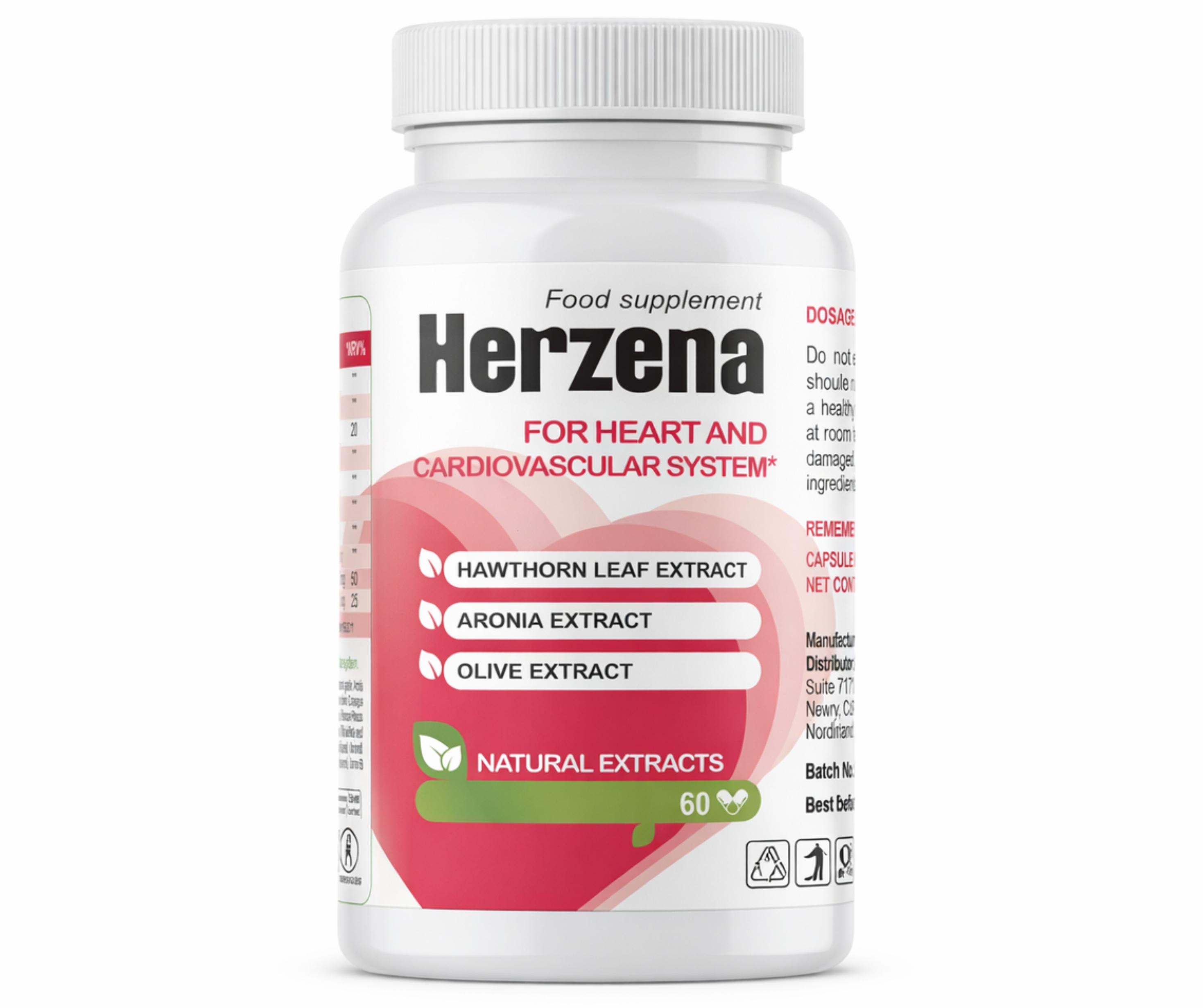 Unicorn Brigade Group Herzena für die Herzgesundheit | Nahrungsergänzungsmittel