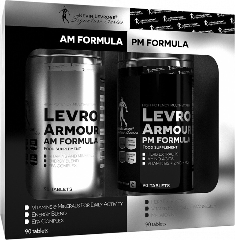 GLOBAL SUPPLEMENTS Kevin Levrone | LevroArmour AM & PM Formula