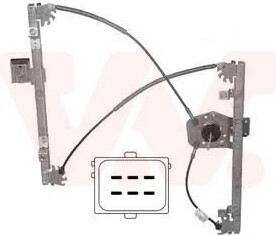 Regulátor okien s elektromotorom (1115-0861) vhodný pre Opel