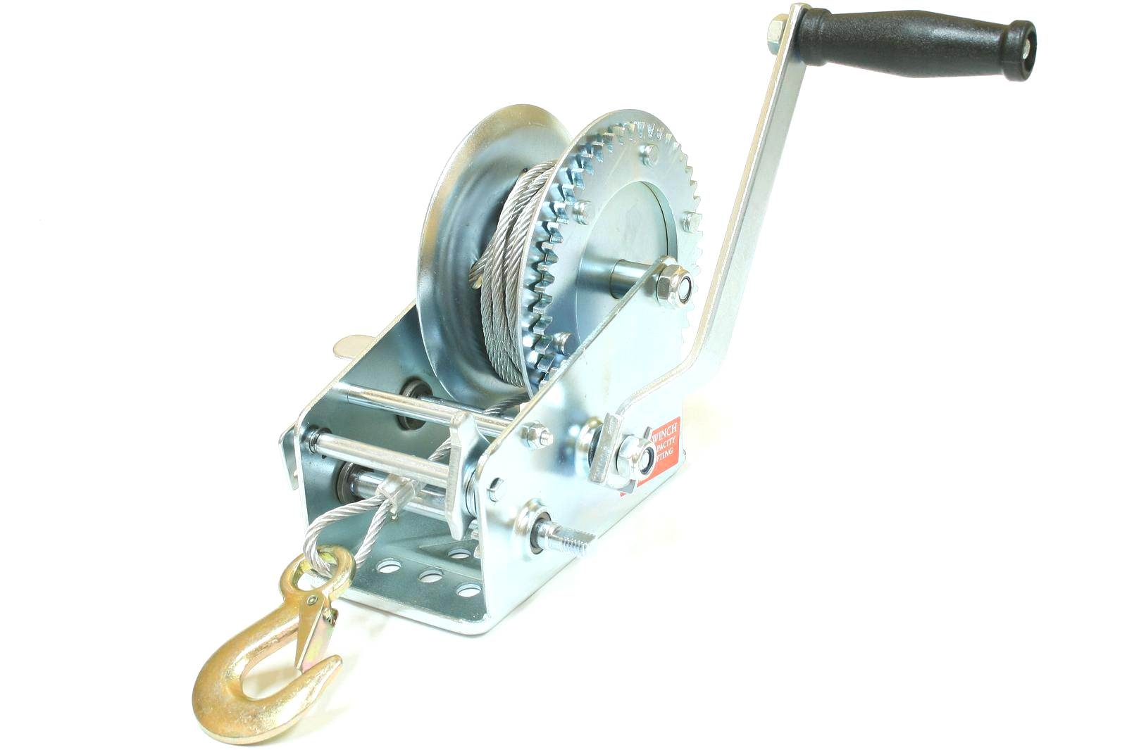 Varan Motors - H2500 TRAILERWINDE HANDWINDE KABELWINDE BOOTSWINDE SEILWINDE 1100/2200KG ANHÄNGER WINDE