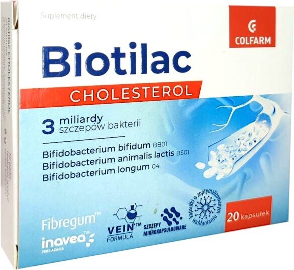 Colfarm Biotilac Cholesterin 20 k