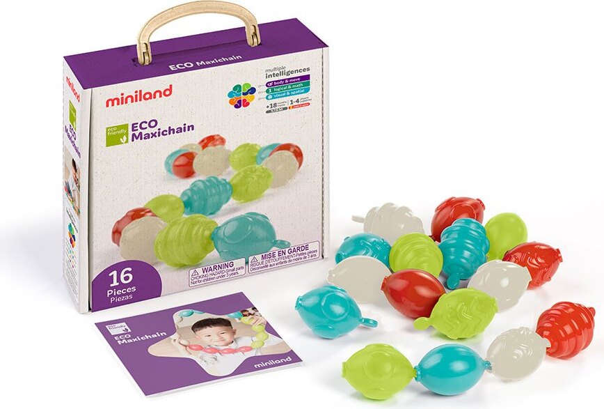 Miniland Eco Maxichain Lernsequenzierungsspiel 8232240