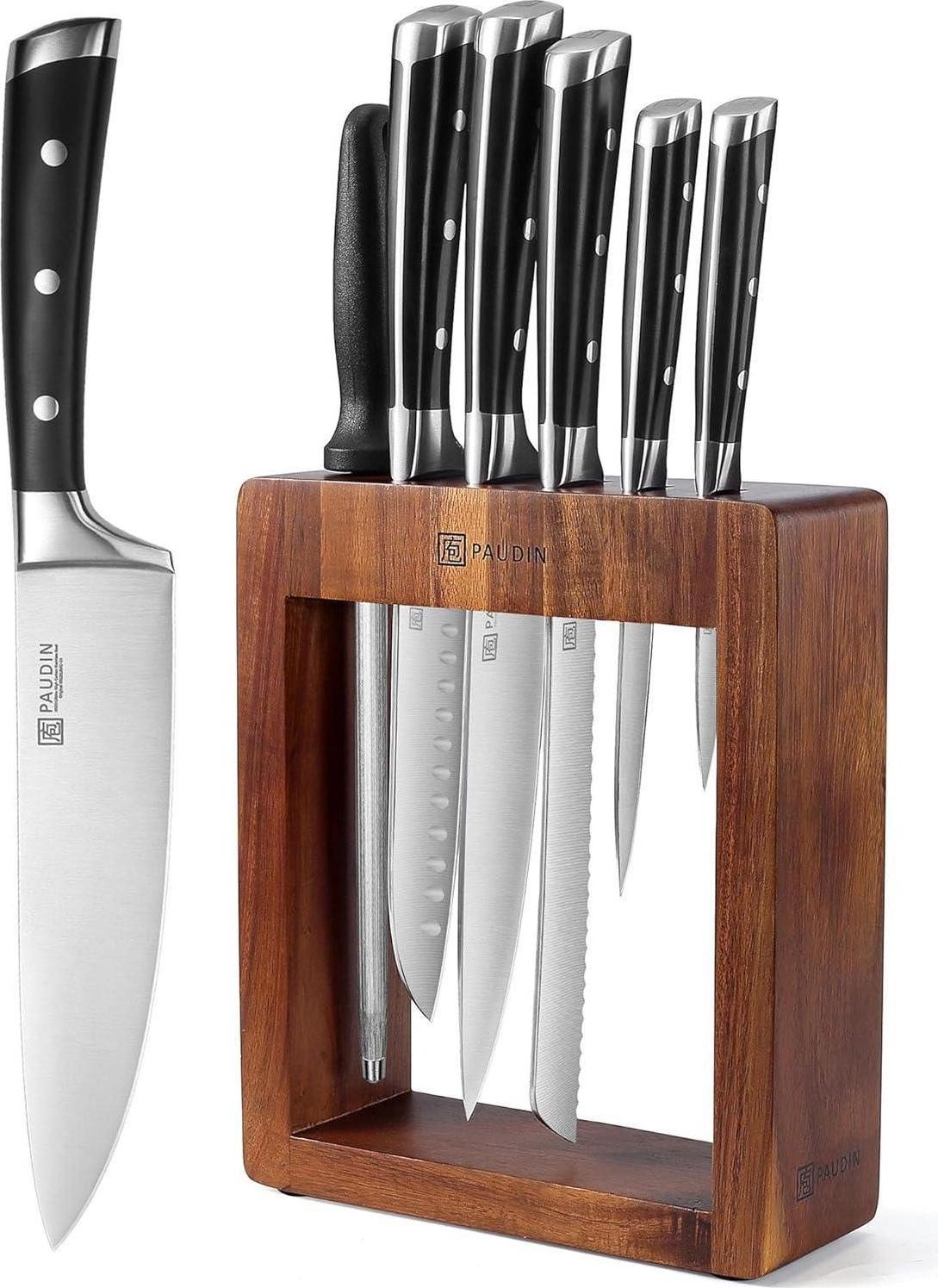 PAUDIN Messerblock mit 7-teilig