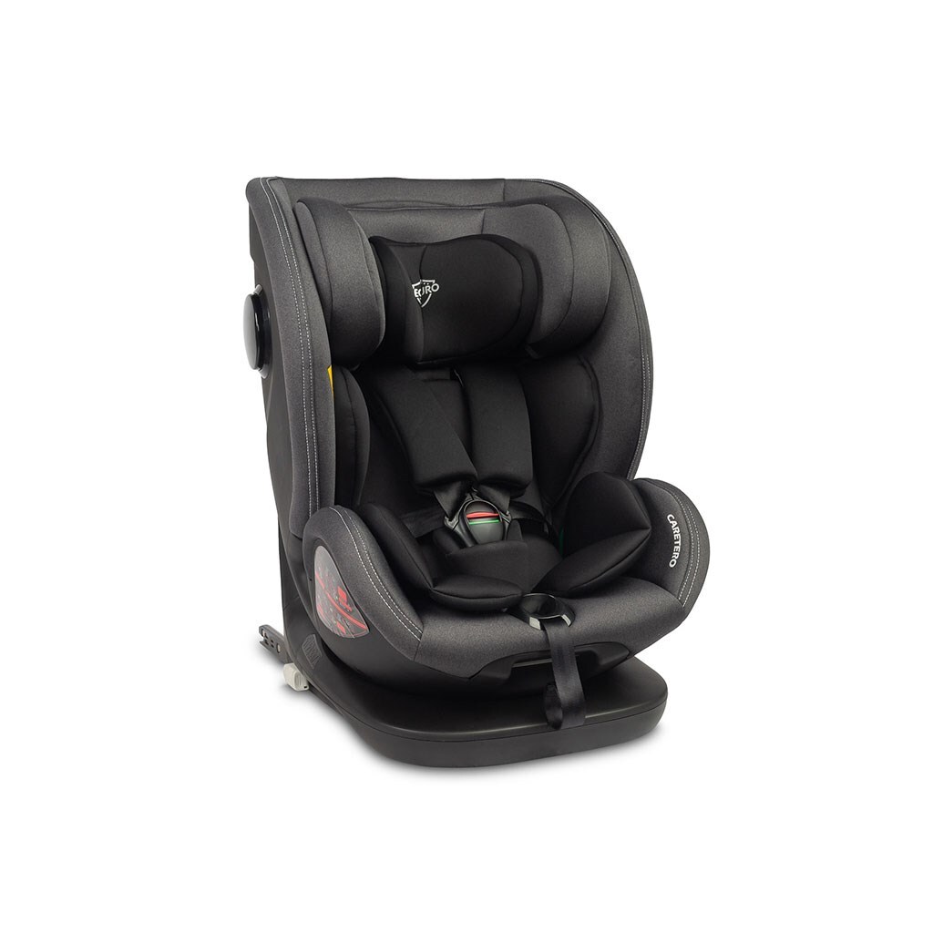 CARETERO Autositz Kinder Autokindersitz Securo, ISOFIX, 40-150cm, Grau 55900