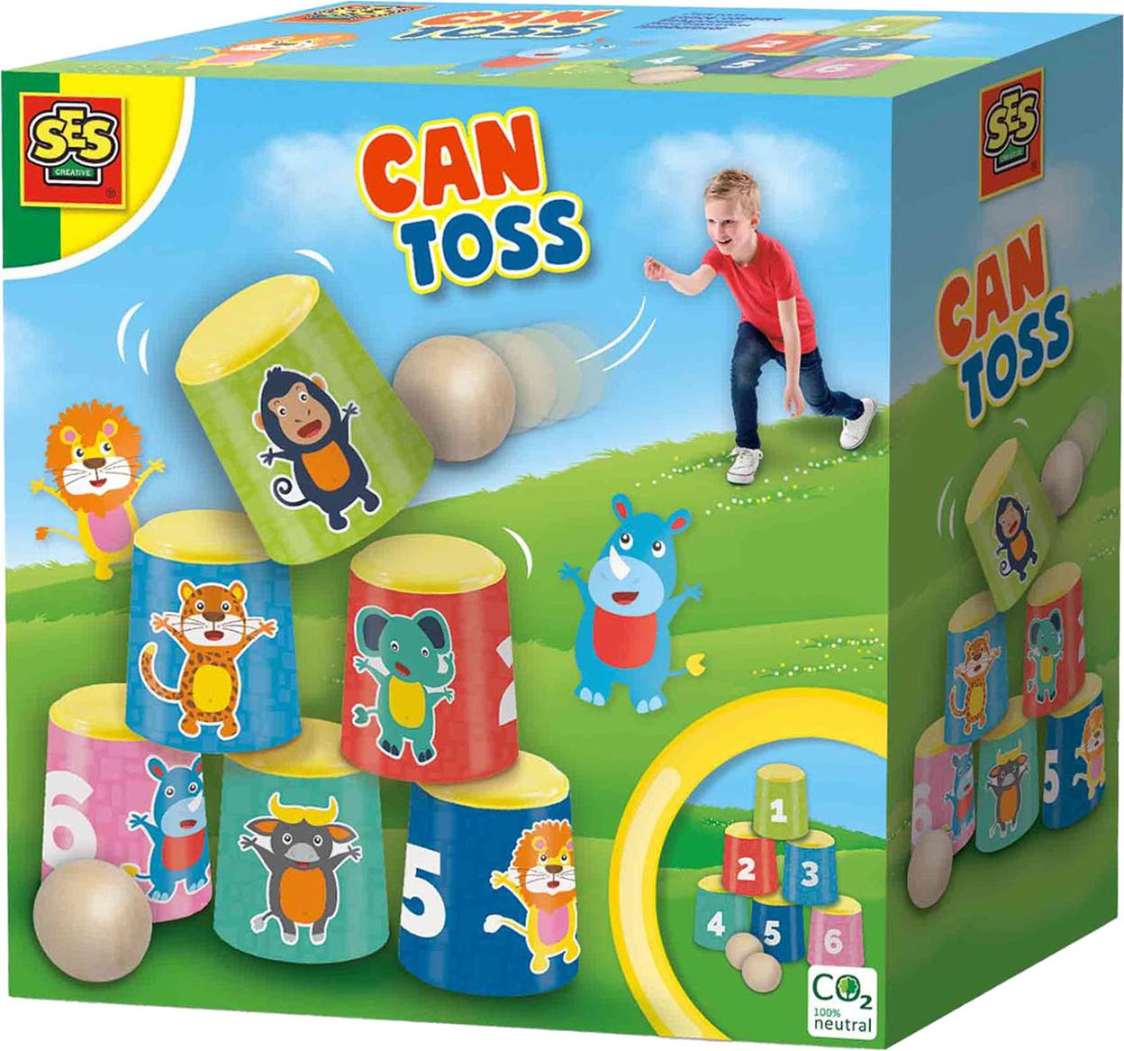 Lernspiel SES Creative Can Toss 3310898