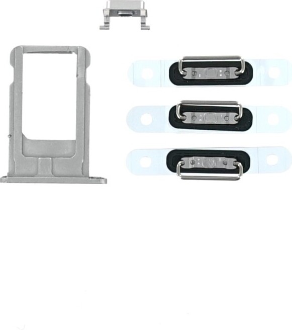 OEM Lautstärke Stummschaltung Ein Ausschalter Tasten für iPhone 6 Schwarz