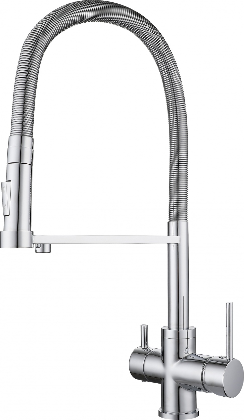 Duro Centerset Wasserhahn Fürs Badezimmer – Mit Metall-Push-Pop-Ablauf