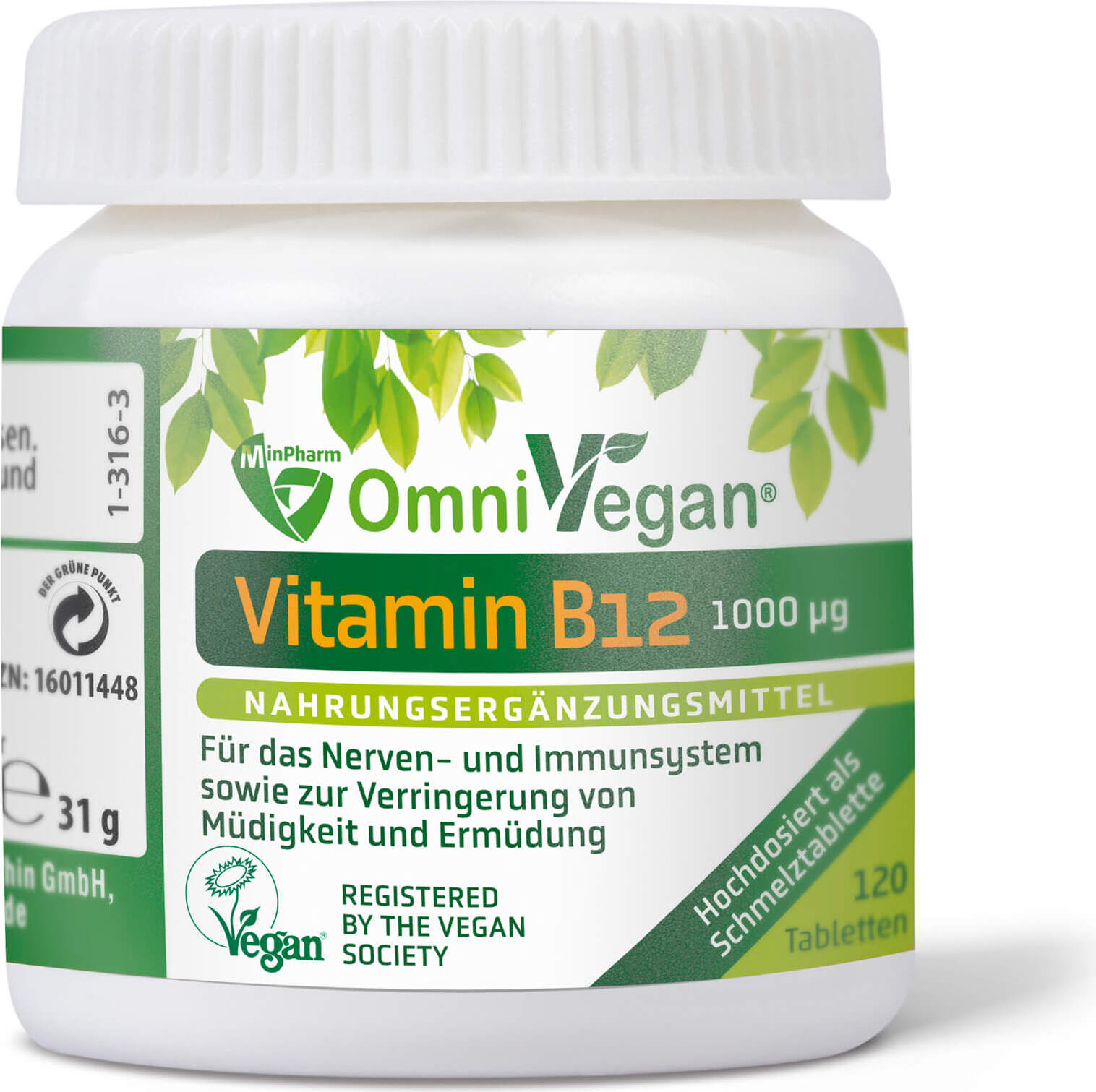 BOMA OmniVegan B12 1000 ug - Tabl. m. Beerengeschmack, 120 St SMT 16011448