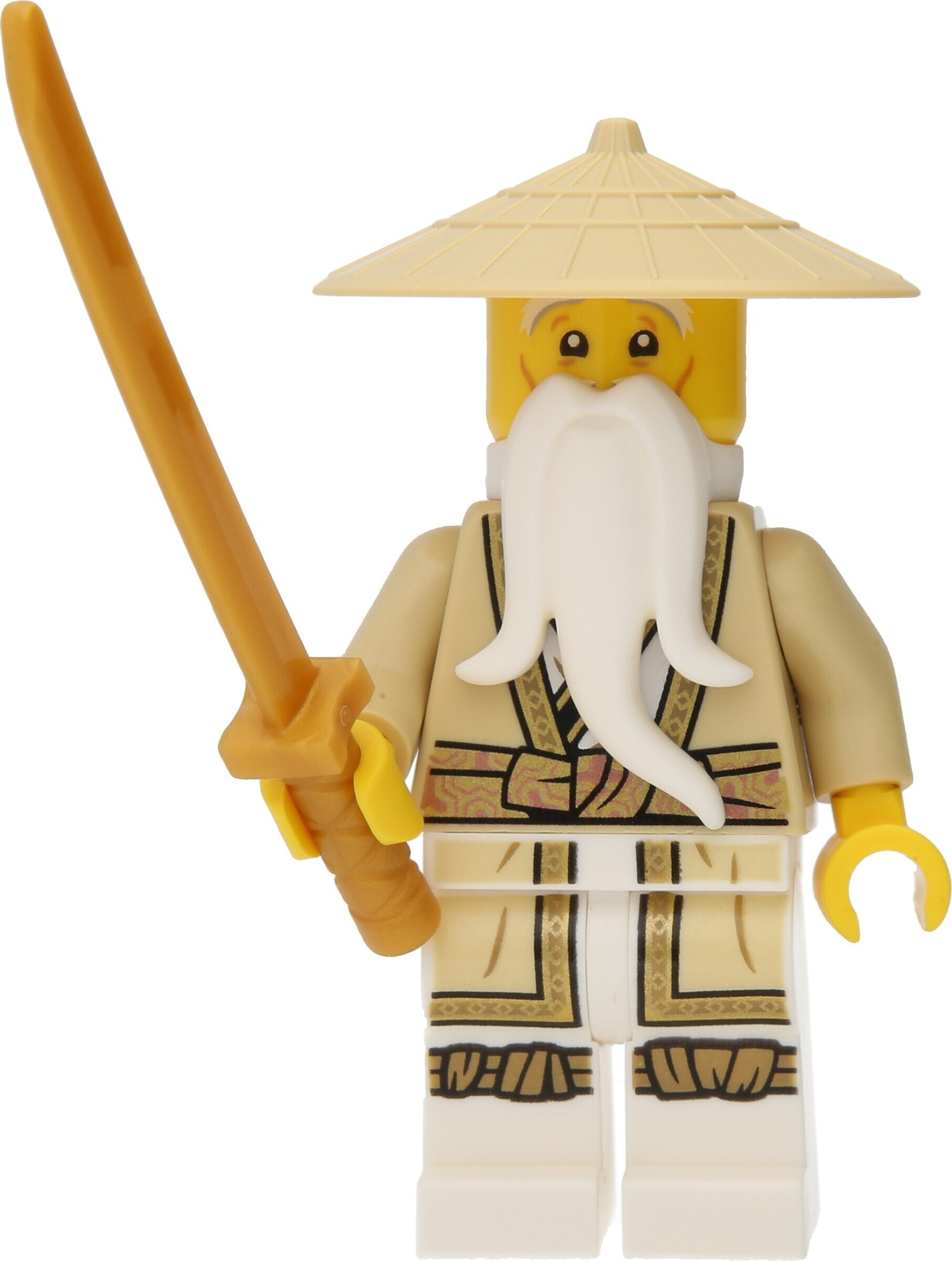 LEGO Ninjago: Sensei Wu so zlatou katanou