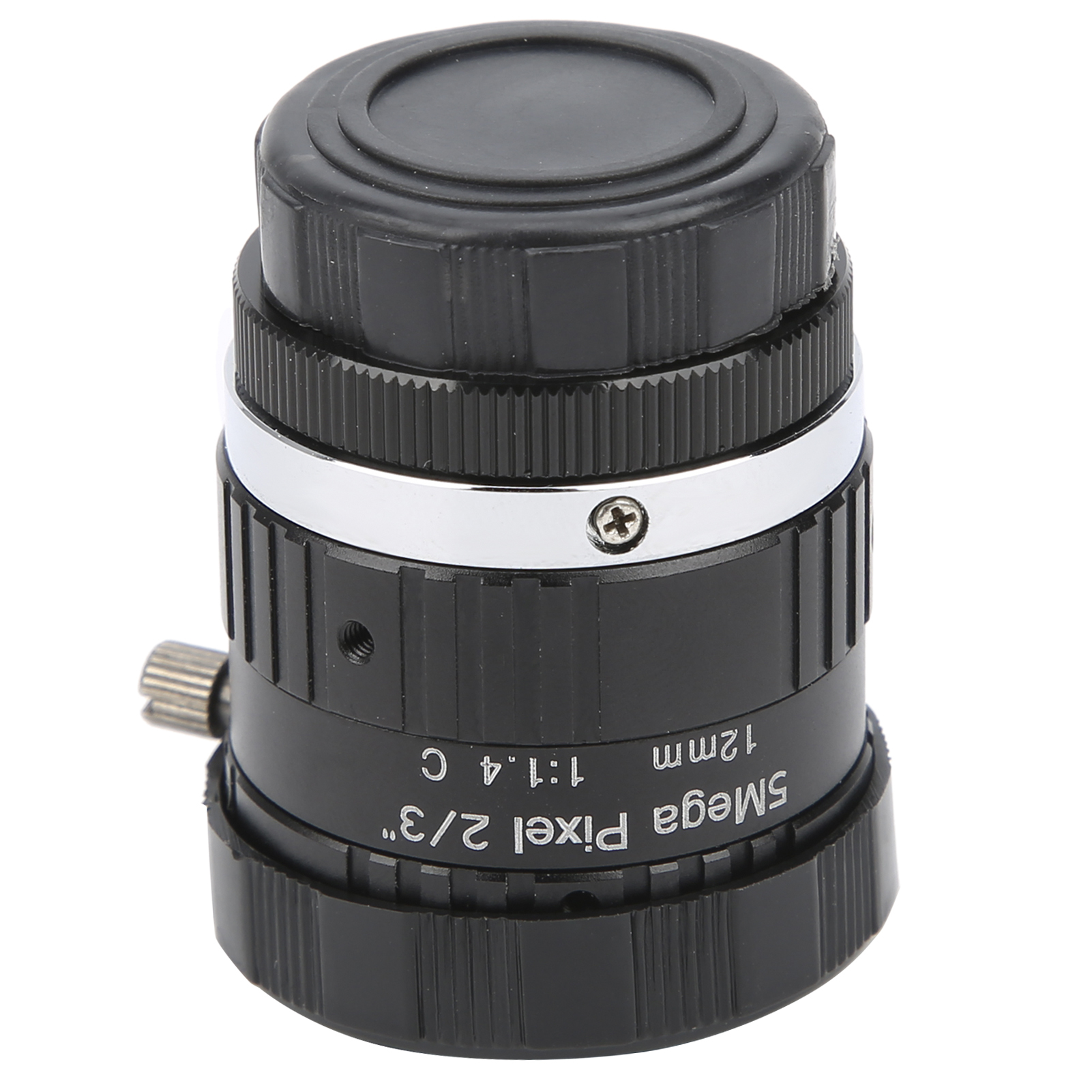 Cocosity Objektiv für Sicherheitskameras,5MP-Objektiv,Objektiv mit festem Brennpunkt,Objektiv mit manueller Blende,12mm-Objektiv,CCTV-Objektiv