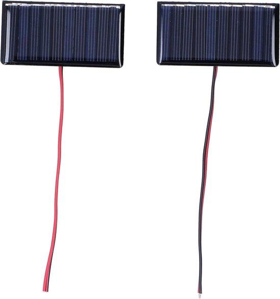 OEM Solarzellen-Modul - Kleines Solarmodul - Energieerzeugung - Geringe Leistung - 68x36 mm - Schwarz 2026