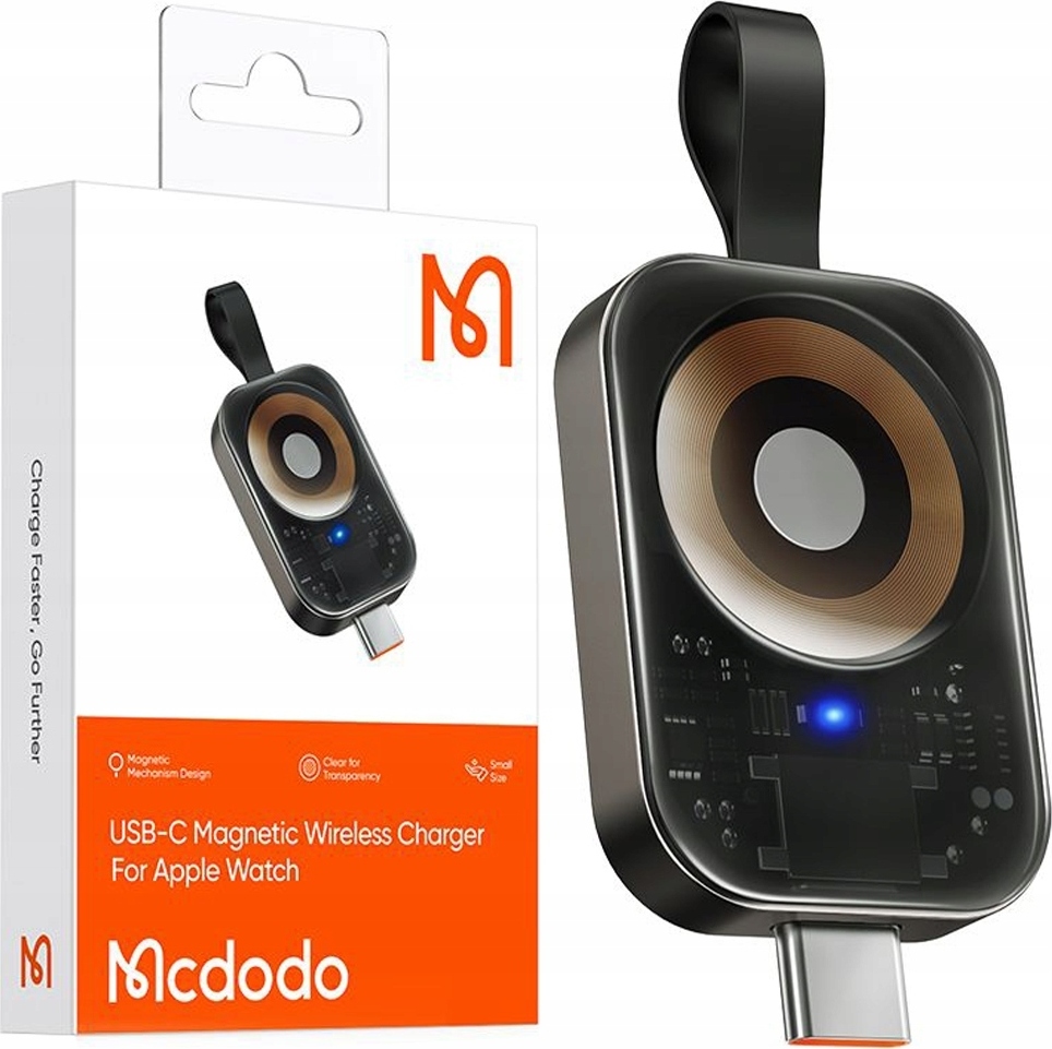 Mcdodo Usb-C Indukčná Nabíjačka Pre Apple Watch 5 6 Se 7 8 9 Ultra