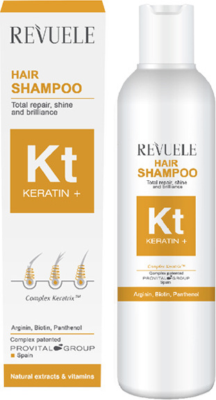 Šampón na vlasy GermanRevuele Keratin+ (200 ml)