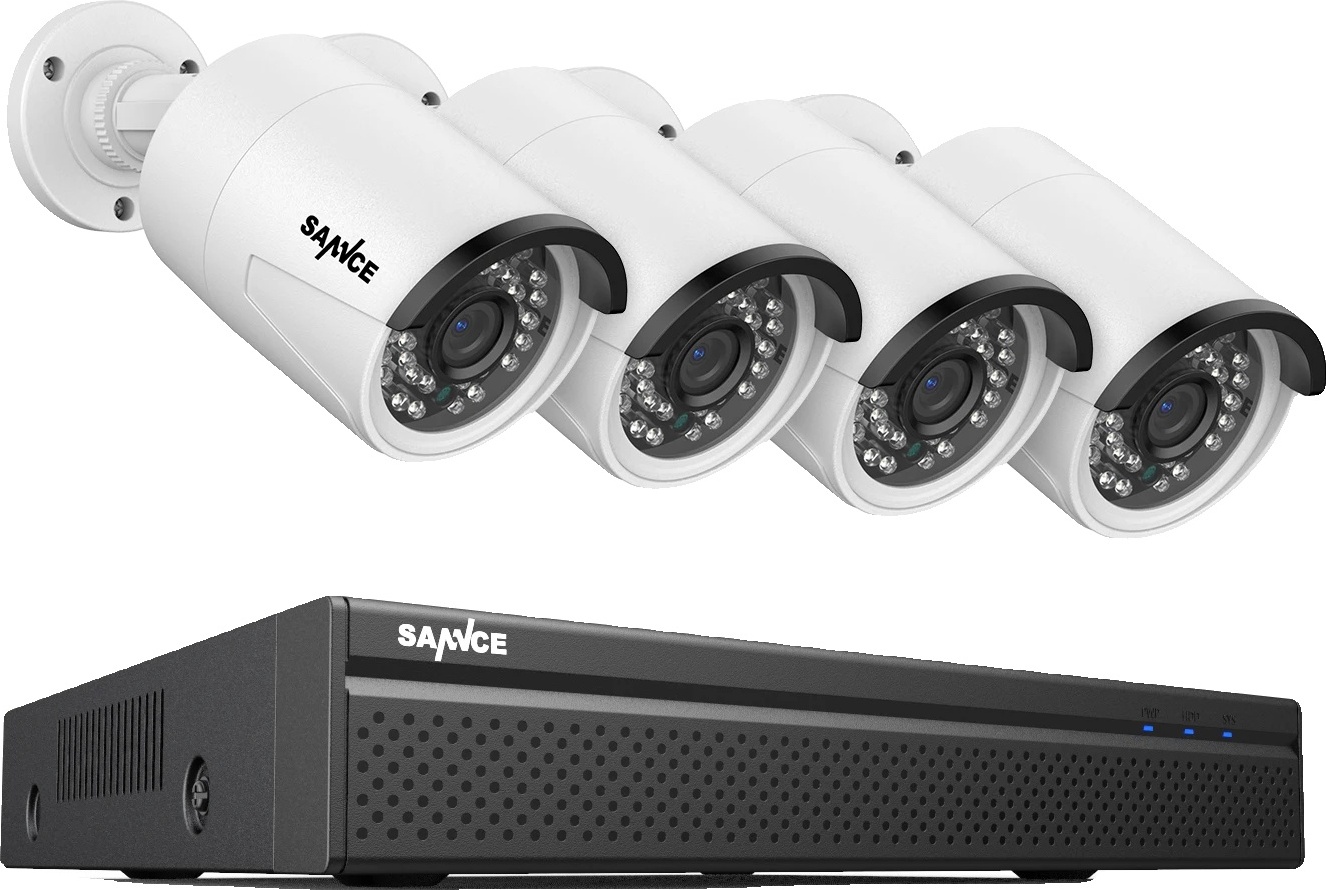 Monitorovací kamerový systém, rozlíšenie 8 MP HD, jednoduché nastavenie PoE, I54FQ, Žiadne