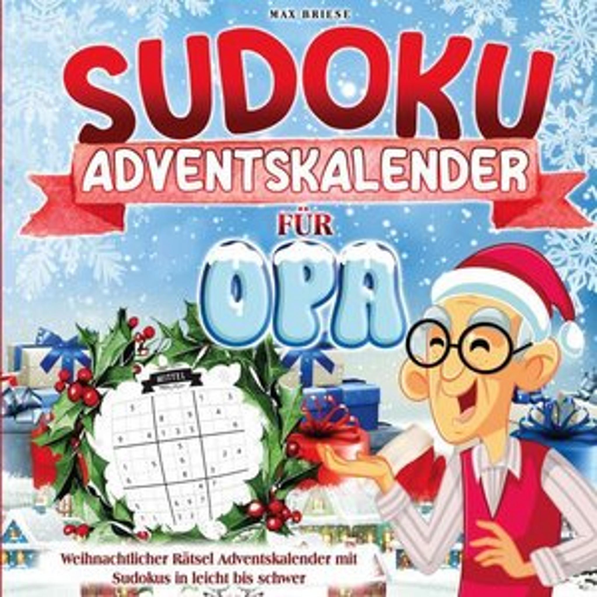 Sudoku adventný kalendár pre deduška