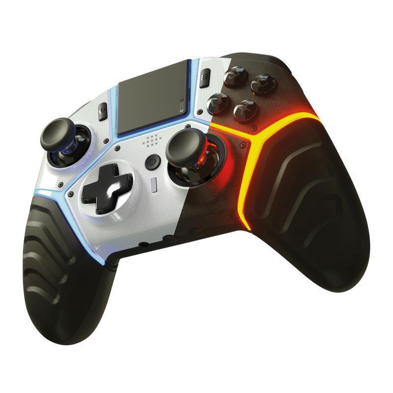 Gioteck SC3 Multicolour Analog/Digital Gamepad PC, PlayStation 4 GIOTECK Farba produktu: Multicolour, Typ zariadenia: Gamepad, Technológia pripojenia: Bezdrôtová, Napájanie: Batéria, Podporované herné platformy: PC, PlayStation 4